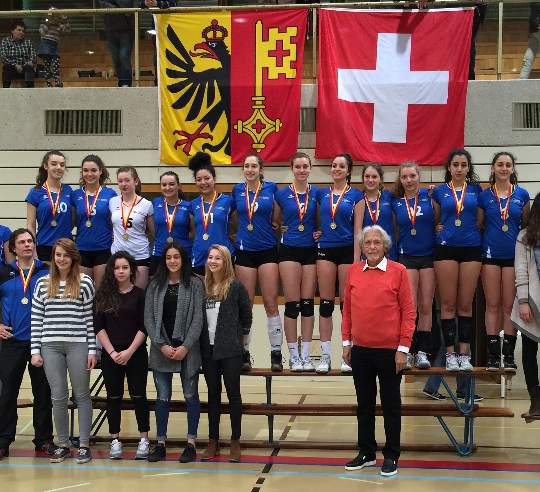 Et de 4 titres juniors en 2015 !