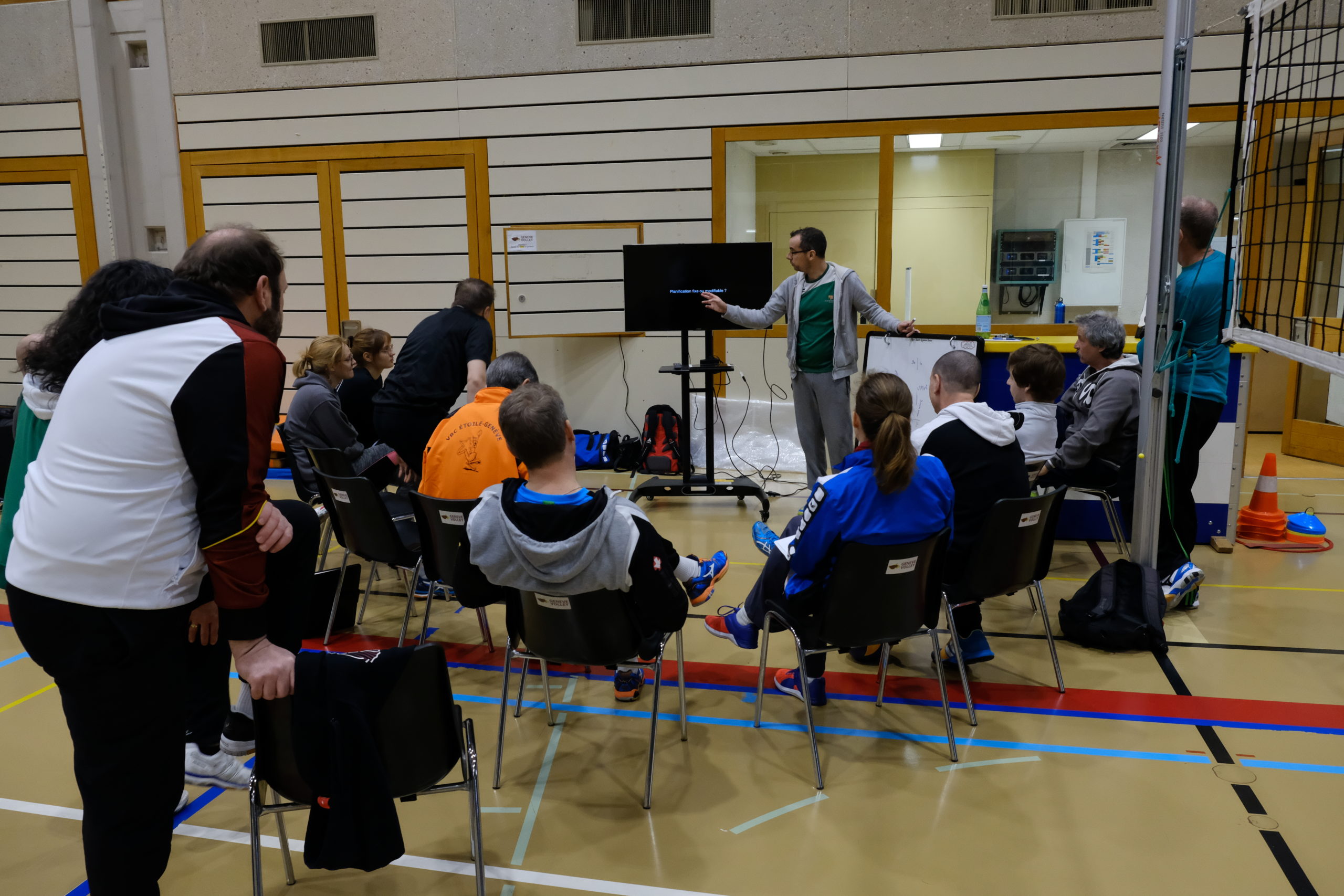 Notre DT donne le cours d&rsquo;entraîneur SVRG