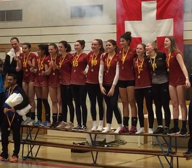 Genève Volley Champion Genevois U19 féminin !