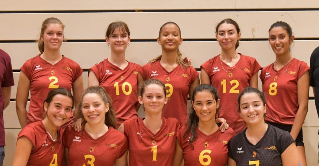 Le premier titre de la saison est pour le Genève Volley !