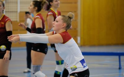 Alyssa Aveni avec l’équipe nationale junior