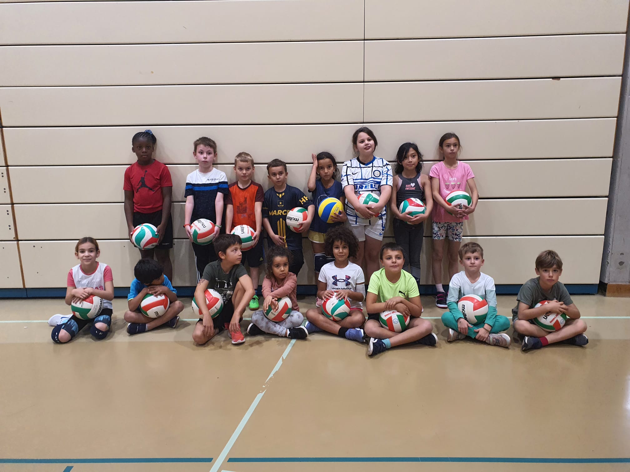 equipe U11 Geneve volley