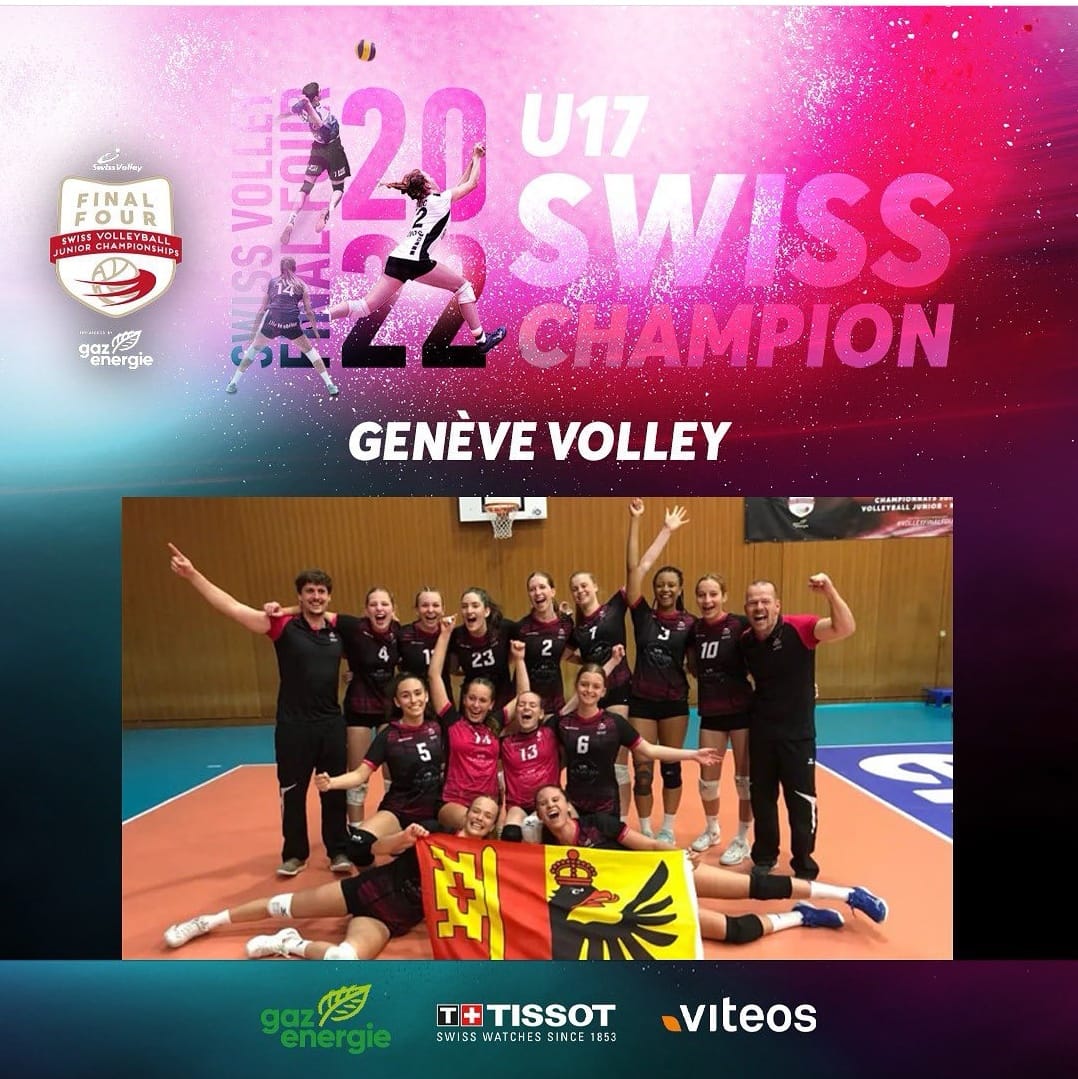 Après 19 ans d&rsquo;attente… enfin un titre national pour le Genève Volley !