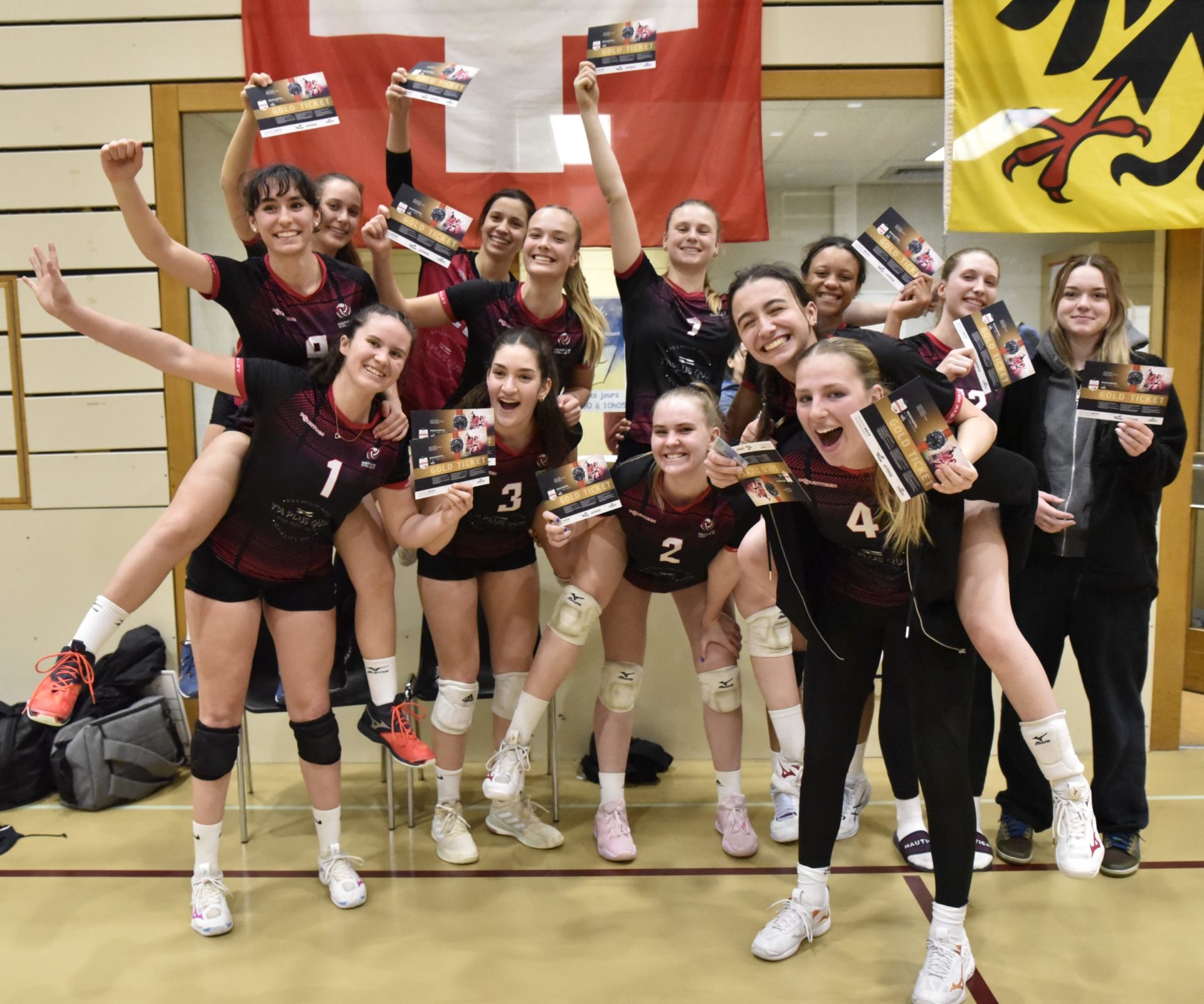 Nos U19 qualifiées pour le Final-4 du Championnat Suisse 2023 !