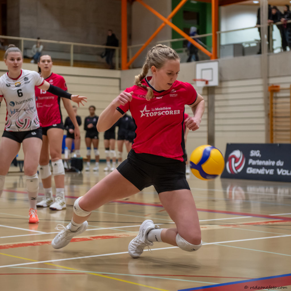 Portrait de Jody Larson, capitaine du Genève Volley
