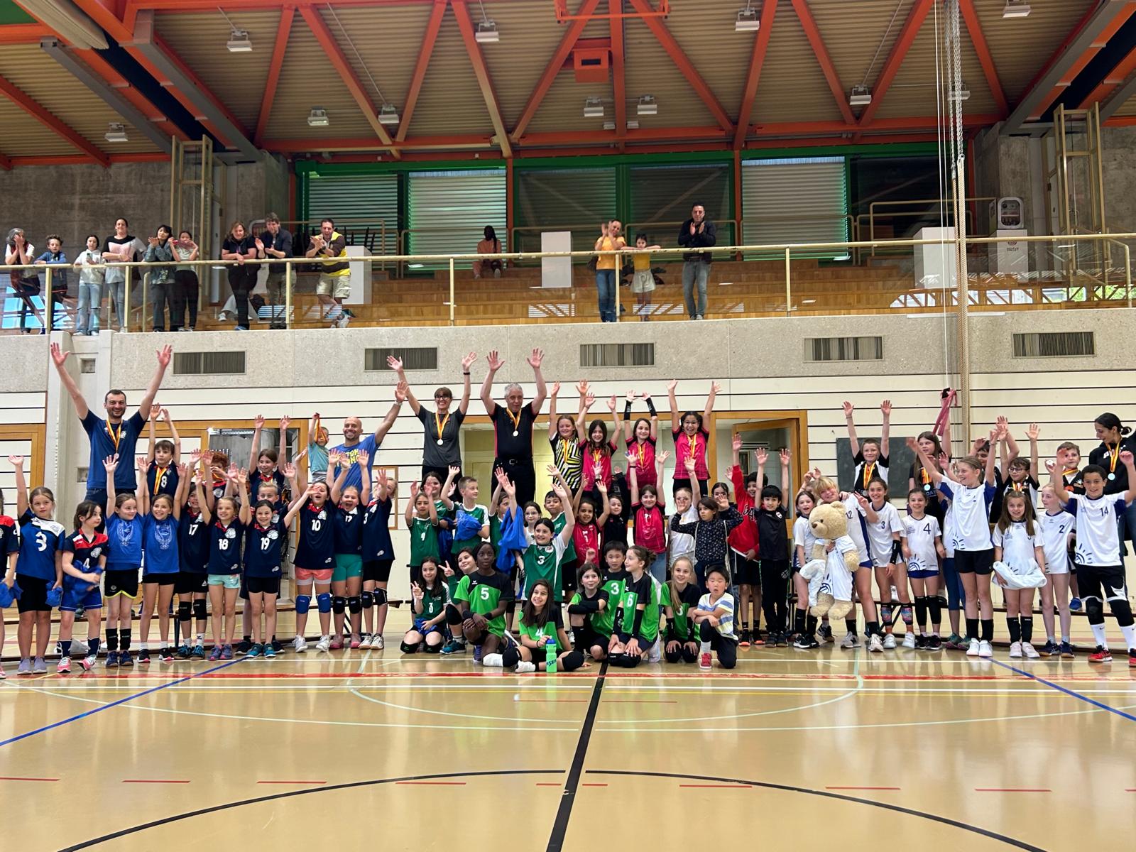 Genève Volley conserve son titre genevois en M11