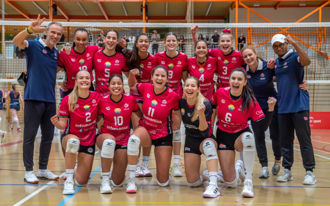 Infomaniak Genève Volley lance sa saison par une victoire convaincante !